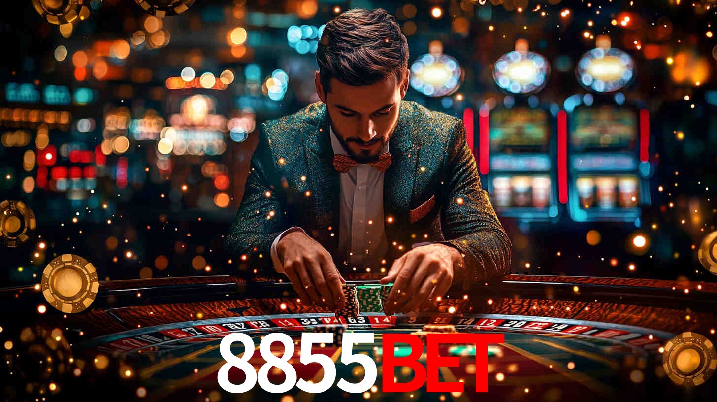 8855bet Logo - Bônus com Rollover Justo